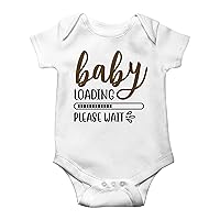 Baby Onesie Announcement | Baby Boys Girls Bodysuit Announcement | Pregnancy Announcement for Grandparents