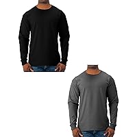 Jerzees Men's Dri-Power Long Sleeve T-Shirt Multipack