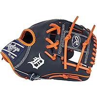 Rawlings | Heart of The Hide MLB Team Logo Baseball Glove | All MLB Team Options Available