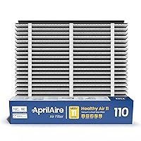 AprilAire 110 Replacement Filter for AprilAire Whole House Air Purifiers - MERV 11, Clean Air & Dust, 16x20x4 Air Filter (Pack of 1)