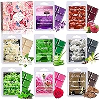 Mindful Design 8 Pack Scented Wax Melts/Cubes/Tarts - Apple
