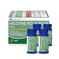 Healthy Living Nicotine Polacrilex Lozenge Stop Smoking Aid, 4 mg Mint Flavor, 96 Count