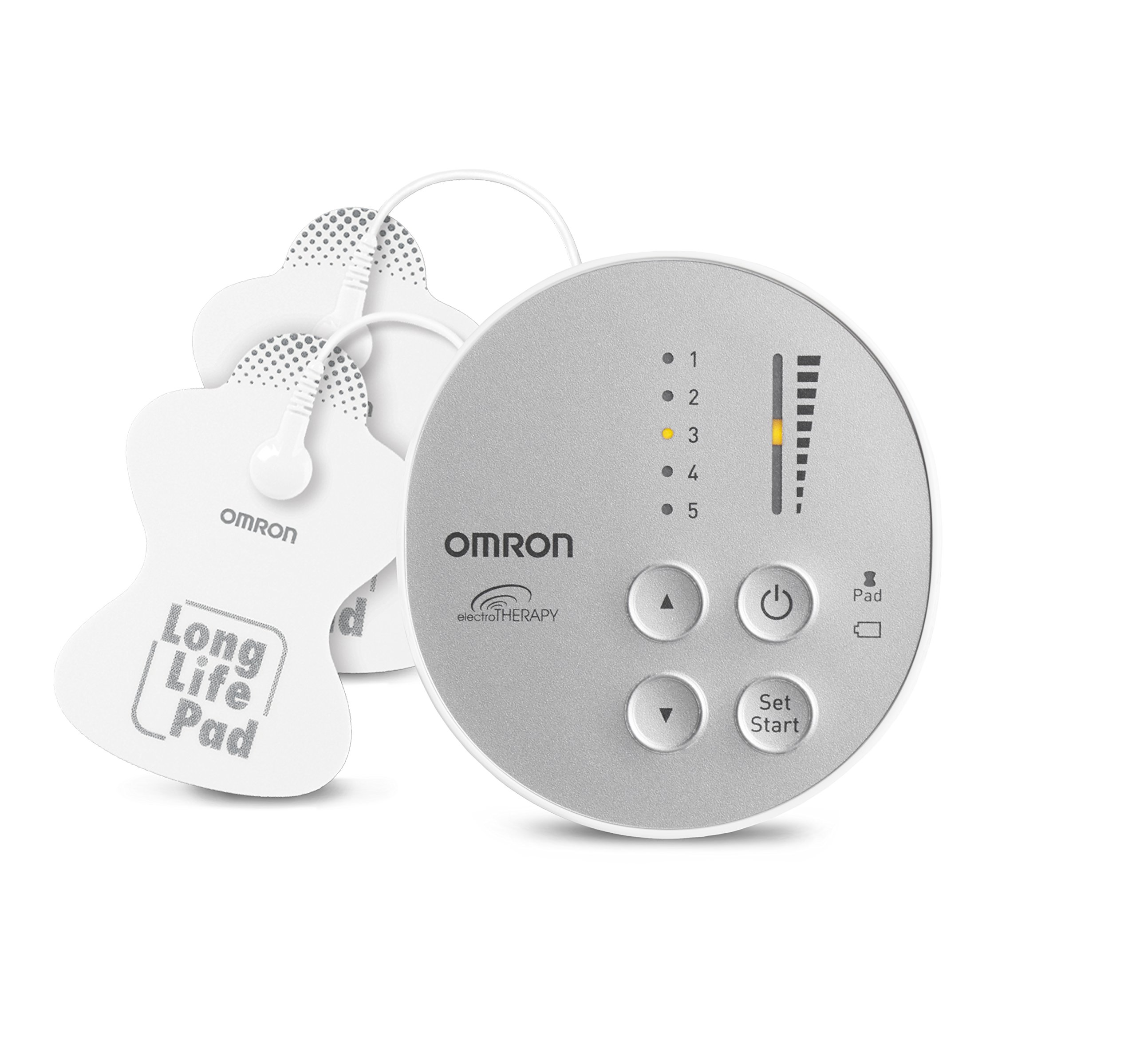 OMRON Pocket Pain Pro TENS Unit Muscle Stimulator, Simulated Massage Therapy for Lower Back, Arm, Foot, Shoulder and Arthritis Pain, Drug-Free Pain Relief (PM400)