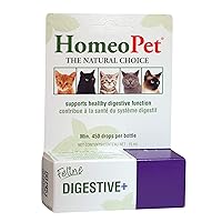 HomeoPet Feline 14800 Feline Digestive+, 15ml, White