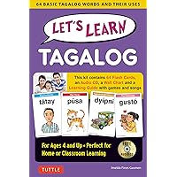 Let's Learn Tagalog Kit: A Fun Guide for Children's Language Learning (Flash Cards, Audio, Games & Songs, Learning Guide and Wall Chart) Let's Learn Tagalog Kit: A Fun Guide for Children's Language Learning (Flash Cards, Audio, Games & Songs, Learning Guide and Wall Chart) Cards