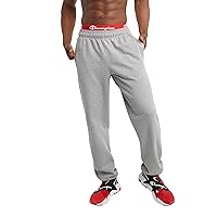 Champion Men'S Sweatpants, Powerblend, Fleece, Comfortable Relaxed-Bottom Pants For Men (Reg. Or Big & Tall)