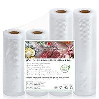 KitchenBoss Vacuum Sealer Bags Rolls, 2 Packs 8