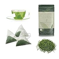 Gokuzyo Aracha and Teabag Tea Set from Japanese Green Tea Co – Premium 2-Piece Japanese Green Tea Assortment – Non-GMO, Delicate Flavor - Ideal for Tea Lovers