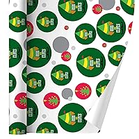 GRAPHICS & MORE Elf Movie Raised by Elves Gift Wrap Wrapping Paper Roll