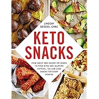 Keto Snacks: From Sweet and Savory Fat Bombs to Pizza Bites and Jalapeño Poppers, 100 Low-Carb Snacks for Every Craving (Keto Diet Cookbook Series)