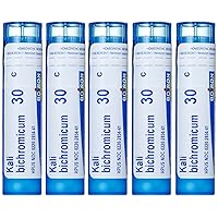 Boiron Kali Bichromicum 30C (Pack of 5), Homeopathic Medicine for Colds
