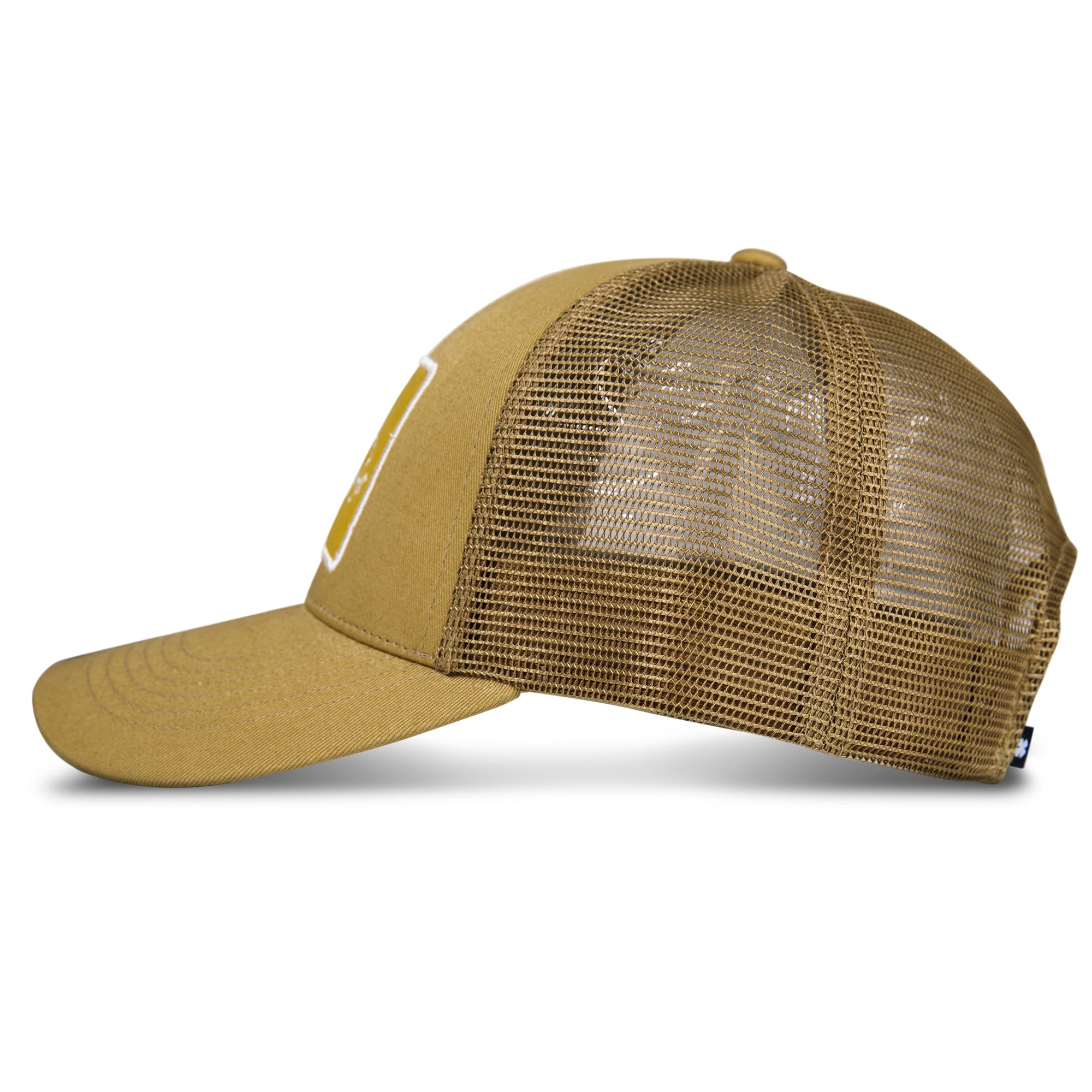 Lucky Brand Trucker Mesh-Back Cap with Adjustable Snapback for Men and Women (One Size Fits Most)