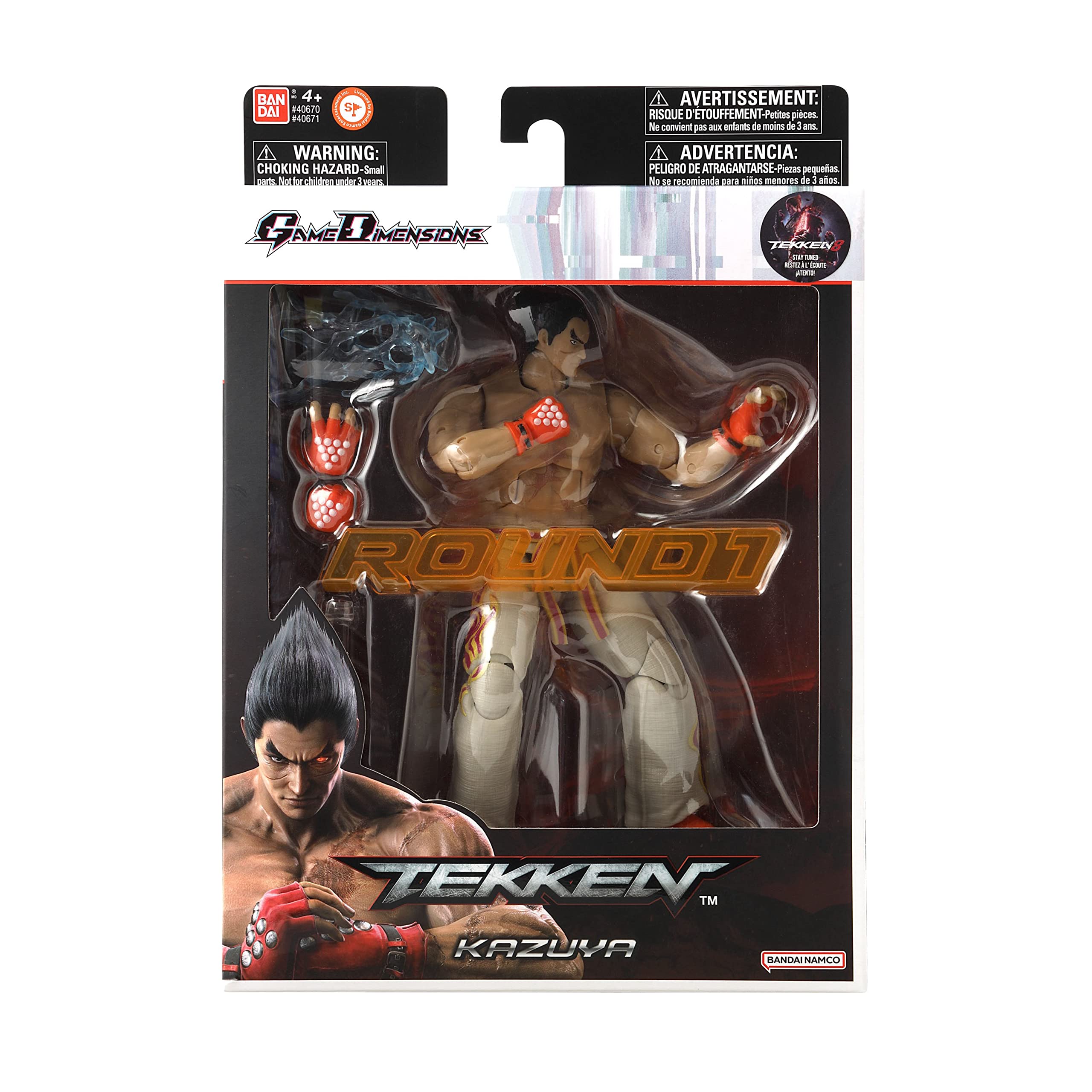 Game Dimensions - Tekken - Kazuya Mishima Action Figure