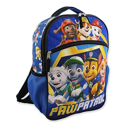 Nickelodeon Paw Patrol Pups Boy's 16 Inch School Backpack (One Size, Blue)