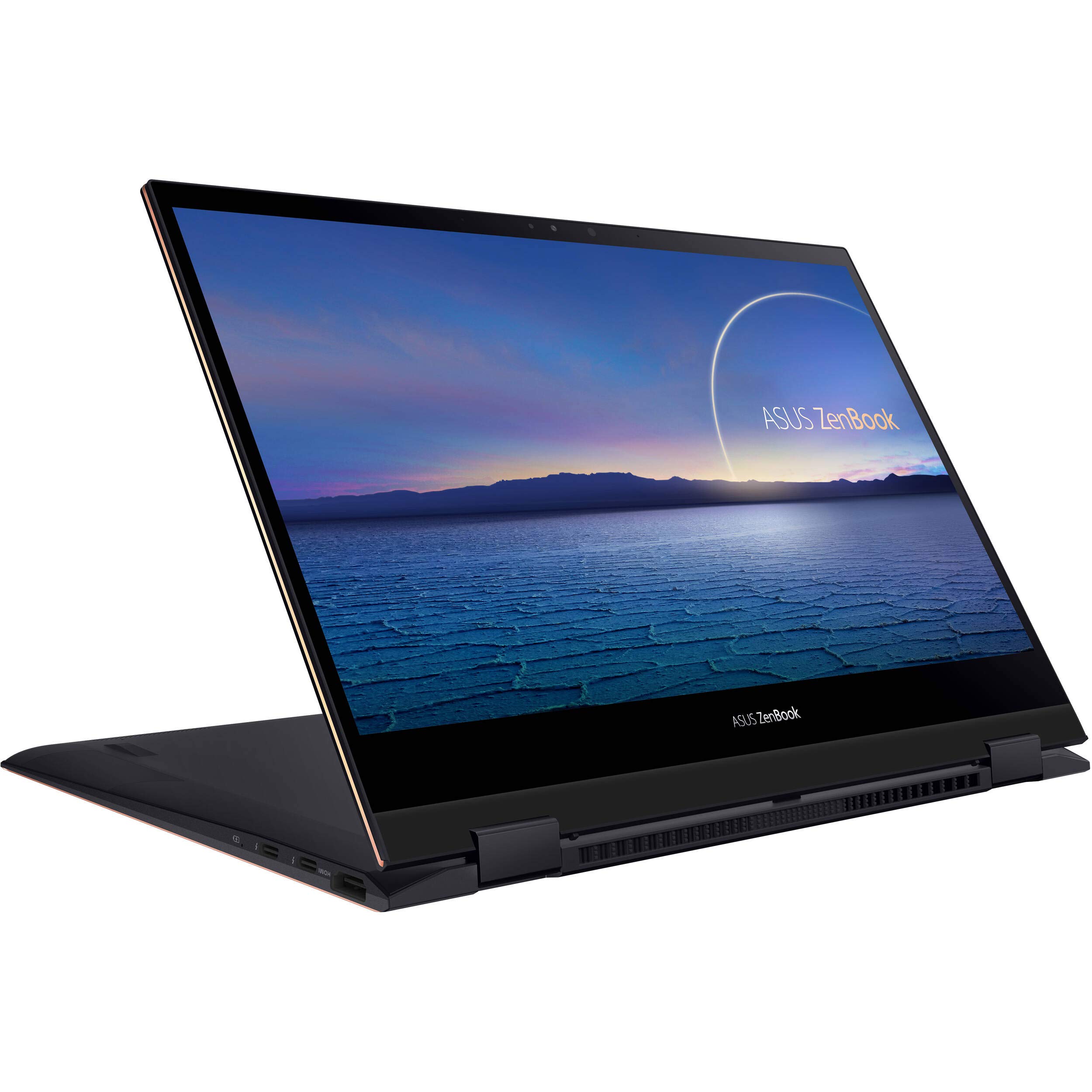 New ZenBook Flip S Ultra Slim Laptop UX371EA-XH77T 13.3 inches 4K OLED Touch Display 11TH Gen i7-1165G7 Iris Xe Thunderbolt 4 Windows Hello Active Pen, Best Notebooks Stylus Pen (2TB SSD|16GB Ram|10 Pro), 13-13.99 inches