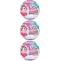 LOL Surprise LOL Surprise Bubble Foam Lil Sisters Doll 3 Pack - Collectible Baby Sister Great Gift for Girls Age 4+