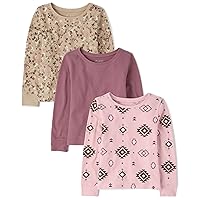 The Children's Place Girls' Long Sleeve Fashion Thermal Top