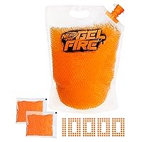 Pro Gelfire Refill, 10,000 Dehydrated Gelfire Rounds, Use with Nerf Pro Gelfire Blasters, Ages 14 & Up