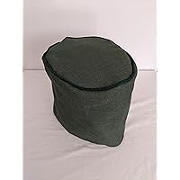 Hunter Burlap Cover Compatible with Keurig Coffee Brewing System (K Compact, Hunter)