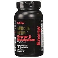 GNC Mega Men Energy and Metabolism Supplement, 90 Count