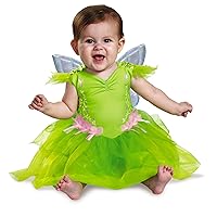 Disney baby girls Disguise Tinker Bell Deluxe infant and toddler costumes, Green, 12-18 mths US