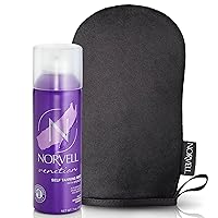 Venetian Sunless Tanning Bundle: Self Tanner Spray Solution Mist with Bronzer for Instant Sun Kissed Glow, 7 fl. oz. and Streak Free Washable Applicator Blending Tan Mitt for Flawless Results