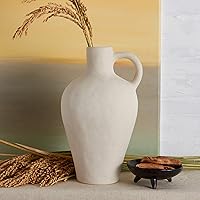 Ceramic White Vase BlossoME 10