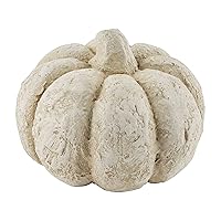 Mud Pie Paper Mache Pumpkin Vase Filler, 2.4