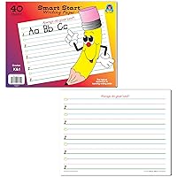 Teacher Created Resources Smart Start K-1 Writing Paper: 40 Sheet Tablet,White