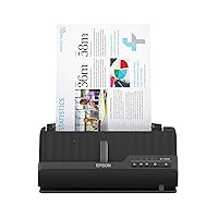 Epson Workforce ES-C320W Wireless Compact Desktop Document Scanner with 2-Sided Scanning and Auto Document Feeder (ADF) for PC and Mac