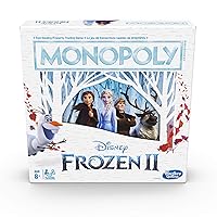 Hasbro Disney Frozen II Monopoly (Bilingual - English/French)