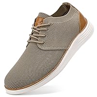 Men's Fashion Dress Sneakers Casual Walking Shoes Business Oxfords Comfortable Breathable Lightweight Tennis