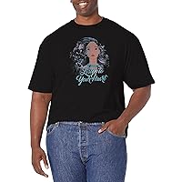 Disney Big & Tall Princesses Flower Pocahontas Men's Tops Short Sleeve Tee Shirt