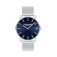 Elliot Men's Watch, Timeless Classic Design with Contemporary Minimalist Style and Signature Details for All Moments, Water-Resistant,