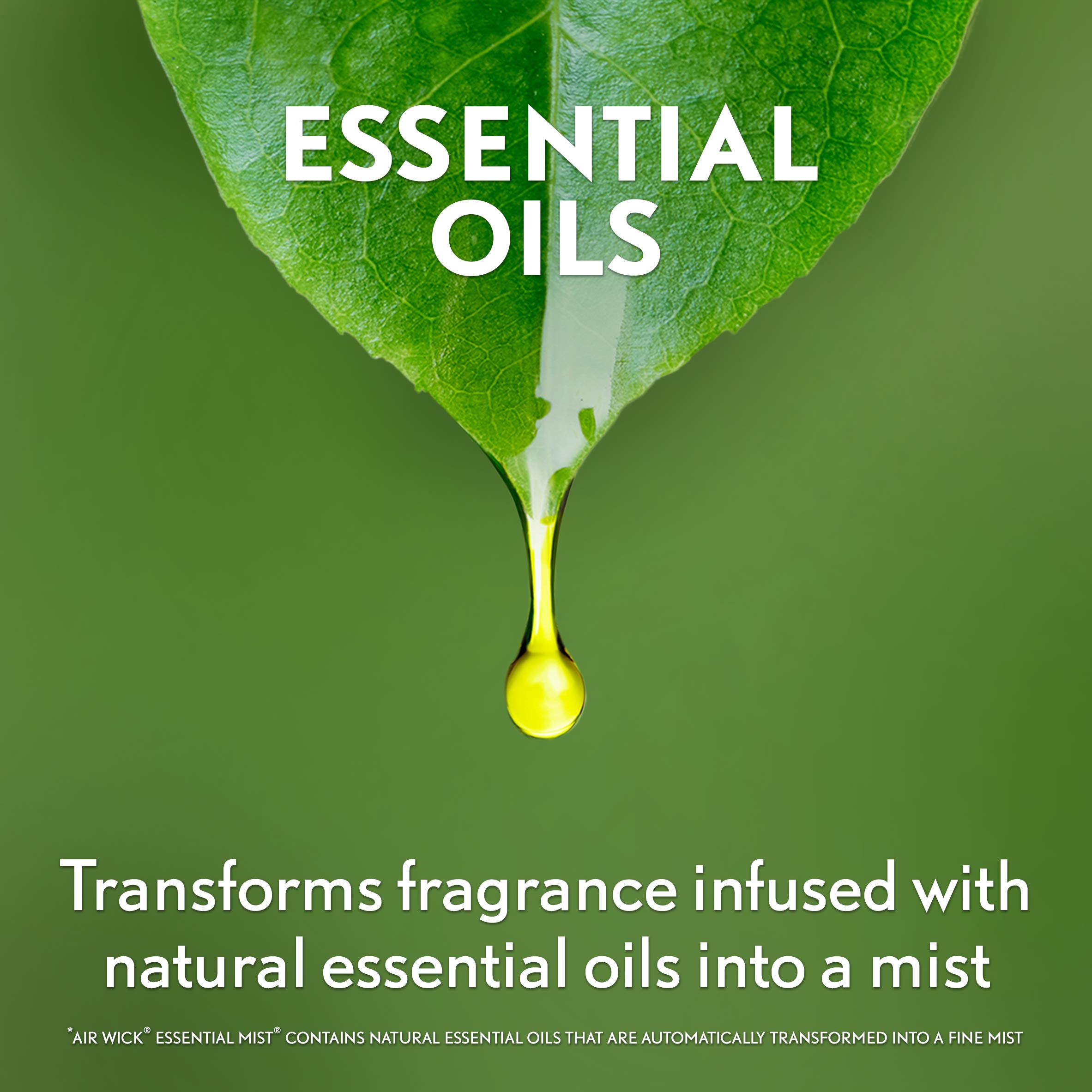 Air Wick Essential Mist, Essential Oil Diffuser Refill, Eucalyptus, Air Freshener, 0.67 Fl Oz