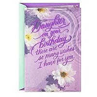Hallmark Birthday Card for Daughter (So Many Wishes)