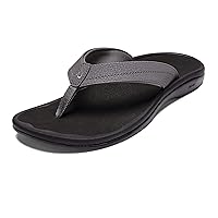 OLUKAI Ohana Women's Beach Sandals, Quick-Dry Flip-Flop Slides, Water Resistant, Wet Grip Soles & Compression Molded Footbed