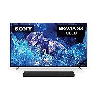 Sony OLED 65 inch TV Bundle with Sound Bar: 65 inch BRAVIA XR A80K Series 4K Ultra HD TV HT-A3000 Dolby Atmos Soundbar