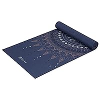 Yoga Mat - Premium 6mm Print Extra Thick Non Slip Exercise & Fitness Mat for All Types of Yoga, Pilates & Floor Workouts (68