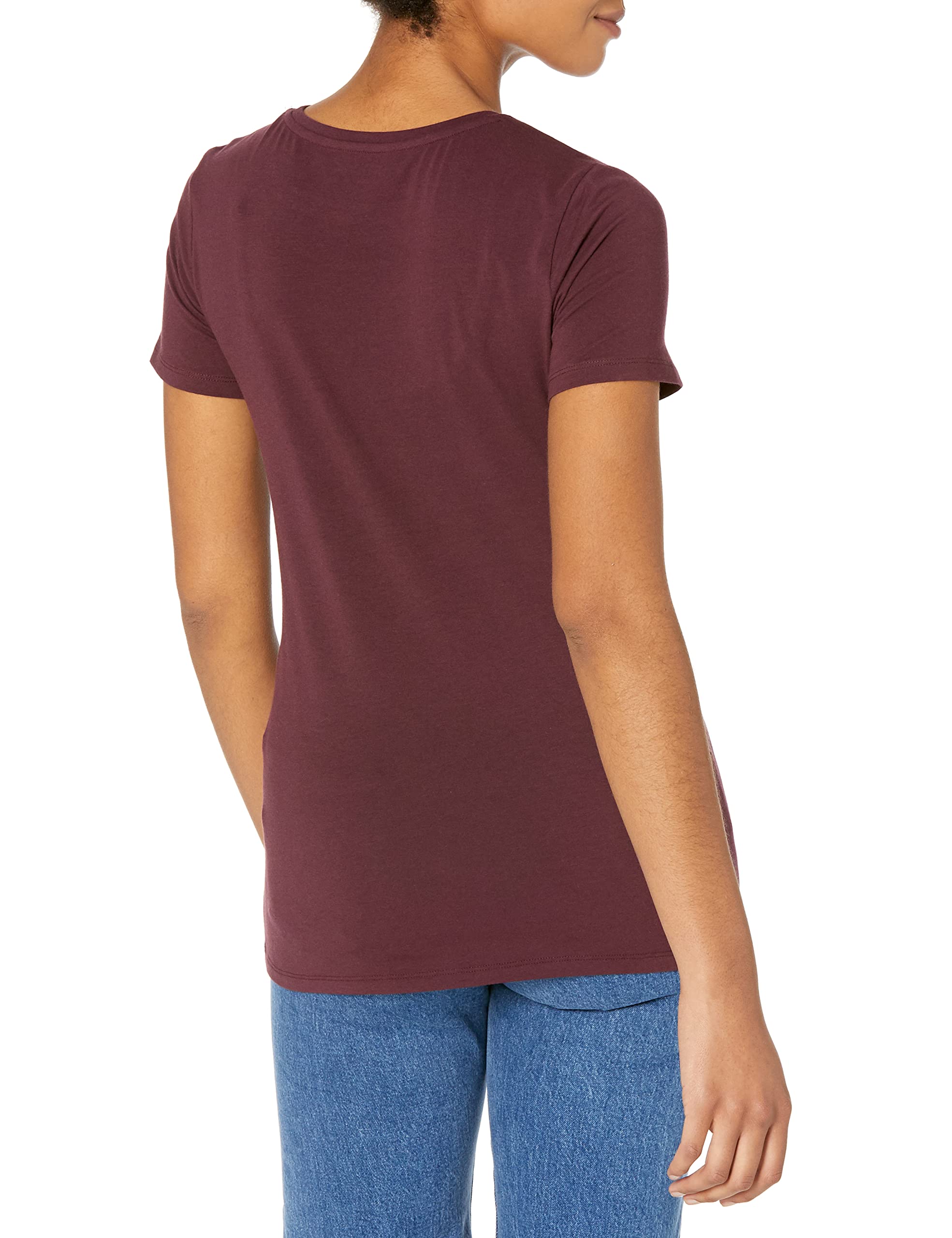 Amazon Essentials Women's Classic-Fit Short-Sleeve Crewneck T-Shirt, Multipacks