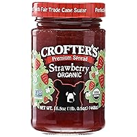 Crofters Organic Strawberry Premium Spread, 16.5 oz