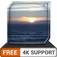 FREE Calm Sunset Beach HD - Peaceful Ambiance to overcome Stress & Anxiety by watch on your HDR 8K 4K TV and Fire Devices as a wallpaper & Theme for Mediation & Peace
