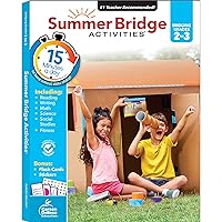 Summer Bridge Activities 2nd to 3rd Grade Workbook, Math, Reading Comprehension, Writing, Science, Social Studies, Fitness Summer Learning Activities, 3rd Grade Workbooks All Subjects With Flash Cards Summer Bridge Activities 2nd to 3rd Grade Workbook, Math, Reading Comprehension, Writing, Science, Social Studies, Fitness Summer Learning Activities, 3rd Grade Workbooks All Subjects With Flash Cards