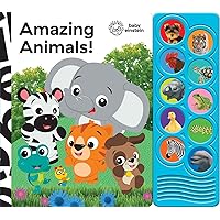 Baby Einstein - Amazing Animals 10-Button Sound Book - PI Kids (Play-A-Sound)
