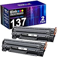 E-Z Ink (TM Compatible Toner Cartridge Replacement for Canon 137 CRG137 9435B001AA to use with ImageClass D570 LBP151dw MF216n MF236n MF232W MF227dw MF229dw MF244dw MF247dw MF249dw (Black, 2 Pack)