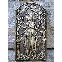 Resin, plaster, candle, soap,clay mold Hecate Goddess mold 0-9