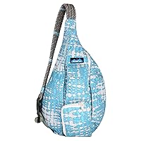 KAVU Rope Sack Sling Crossbody Backpack - Ripple Tie Dye