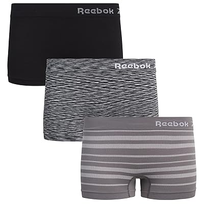  Reebok Womens Underwear - Seamless Boyshort Panties
