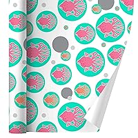 GRAPHICS & MORE Cute Squid Tentacles Ocean Gift Wrap Wrapping Paper Roll