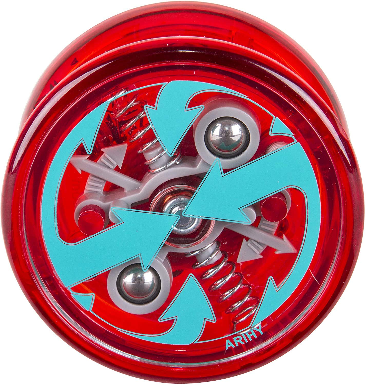 Duncan Toys Reflex Auto Return Yo-Yo, Beginner String Trick Yo-Yo, Red